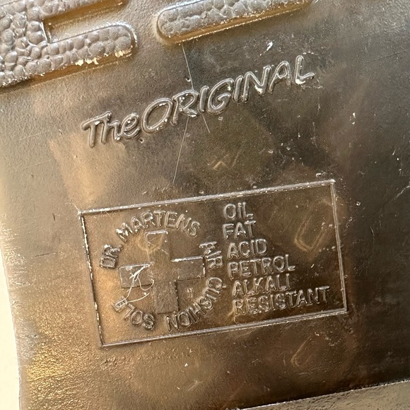 Dr Marten AW004 Castel Tie Dye Canvas Combat Boots Women's Size 6 - Picture 6 of 8